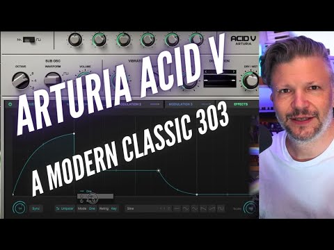 @ArturiaOfficial Acid V - more than a clone, a modern  classic #tb303