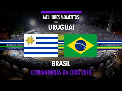 Highlights - Uruguay 1 vs 4 Brazil - 2018 Fifa World Cup Qualifiers - 03/23/2017