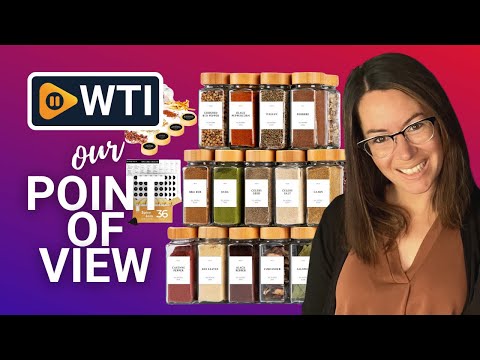 FINESSY Glass Spice Jars - WTI product video review