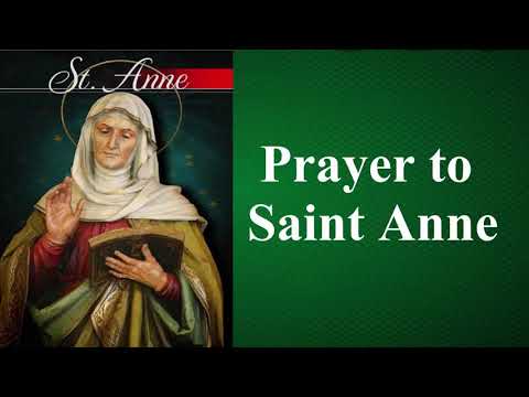PRAYER TO SAINT ANNE