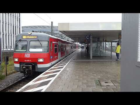 S-Bahn München - Baureihe 420 Abfahrt als S2 in Hackerbrücke