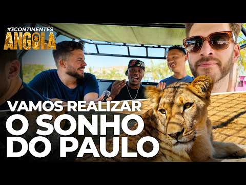 O SAFARI EM BENGUELA DEIXOU TODO MUNDO COM MEDO | ESPECIAL ANGOLA #EP07 | #3CONTINENTES