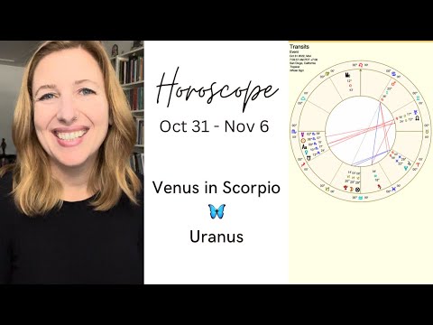 Weekly Astrology Horoscope for Oct 31-Nov 6: VENUS OPPOSITE URANUS & ECLIPSE SEASON