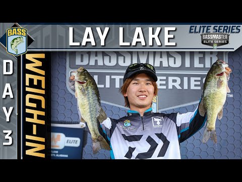 Weigh-in: Day 3 of Bassmaster Elite at Lay Lake