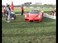 Ferrari Enzo Preparing To Leave Donington See Red 2006