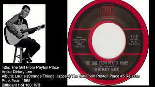 Dickey Lee -The Girl From Peyton Place