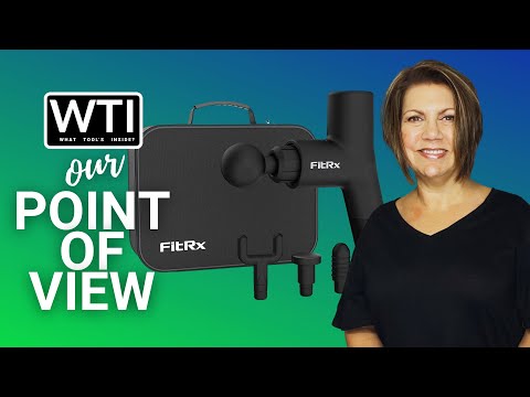 FitRx Handheld Muscle Massage Gun - WTI product video review