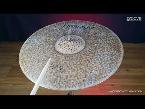 Groove Cymbals Raw Complex Ride 22" - DEMO