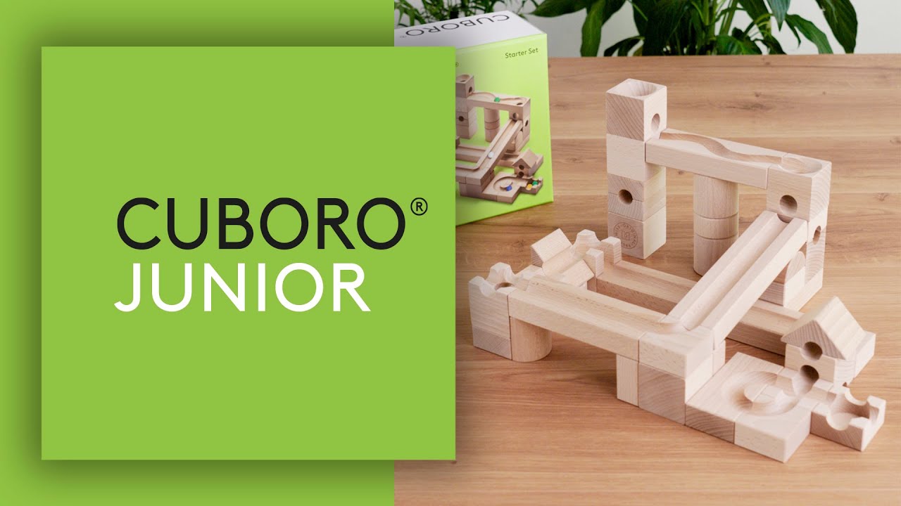 Cuboro Kugelbahn Junior Das Starter Set ab 3 Jahren Cuboro Kugelbahn Junior Das Starter Set ab 3 Jahren