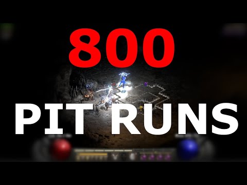 I Ran THE PIT 800 TIMES D2R