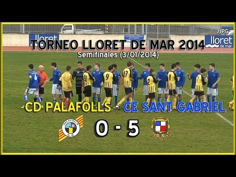 Torneo Lloret 2014 - Semifinal - CD Palafolls-CE Sant Gabriel 0-5 (Sonido Ambiente)