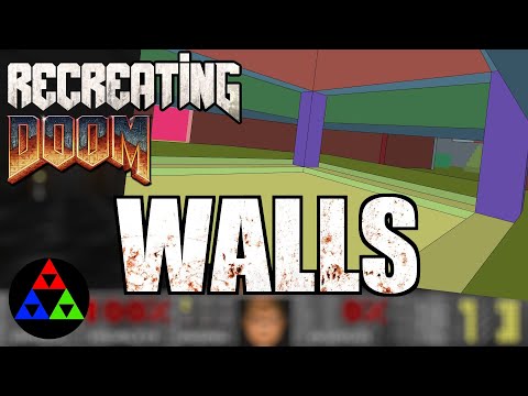 Recreating DOOM in Python. Ep4 - WALLS