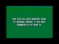 Walt Disney Home Video Film Moddified Screen 1994 2000