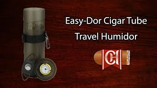 preview picture of video 'Easy-Dor Cigar Tube Travel Humidor'