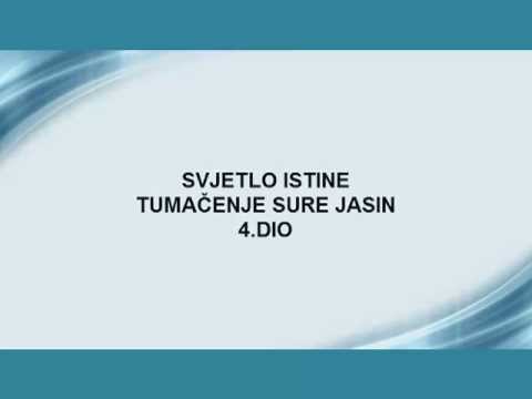 Komentar sure Jasin - 4. dio