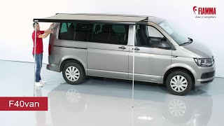 Fiamma F40 Van 270, černá