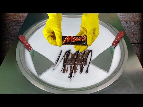 Ice Cream Rolled With MARS | MARS Ice Cream | #icecreamrolled | ASMR