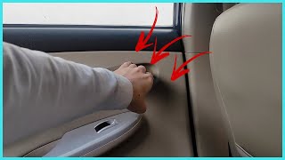 How to enable child lock feature in car?