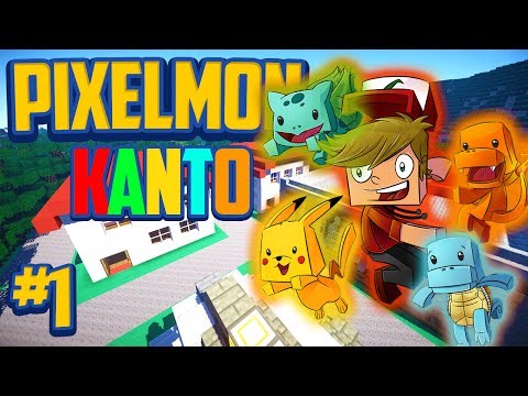 Minecraft Pixelmon Kanto Edition "Pallet Town!" - Episode 1!
