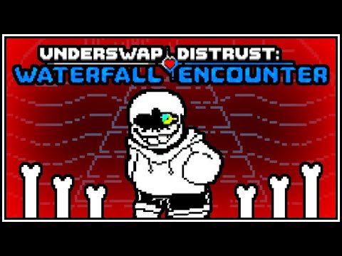 UnderSwap DistTrust The Waterfall Encounter  || Undertale Fangame || ehE_ Take