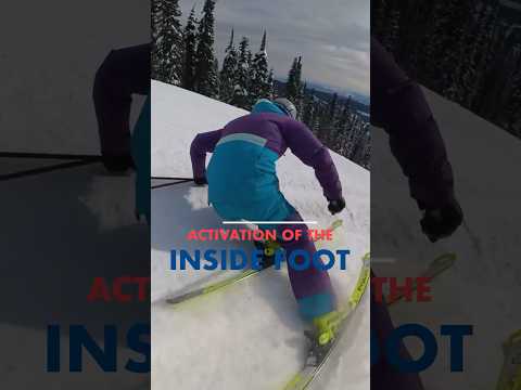 Fix your inside ski - Tip for intermediate/advanced skiers #skiing #Skitips #howtocarve #skitutorial