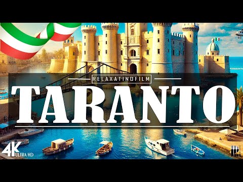 Beautiful Taranto 4K – A Stunning Southern Italian Coastal Gem with Relaxing Piano Music | Ultra HD
