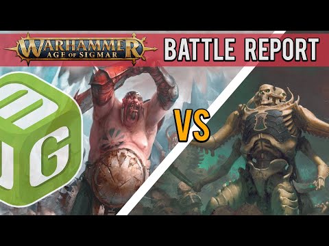 Ogor Mawtribes Vs Ossiarch Bonereapers 3rd Edition Battle Report Ep 197