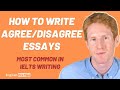 How to write an Agree-Disagree Essay for IELTS
