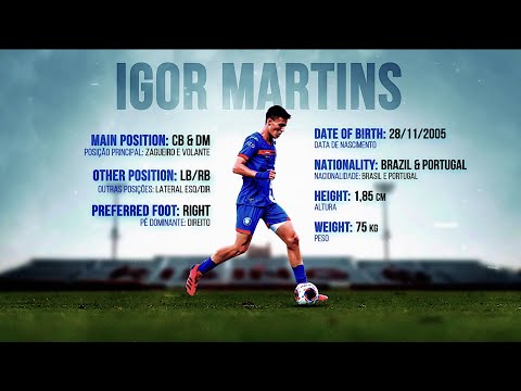 IGOR MARTINS | Defender & Defensive Midfielder | 2023