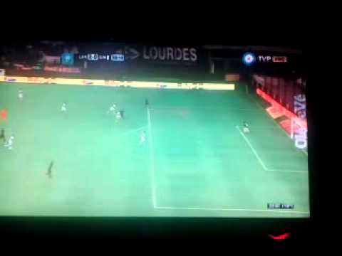 gol de ayala . lanus 2- gimnasia 0-