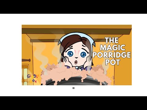 The Magic Porridge Pot | Fairy Tales | Gigglebox