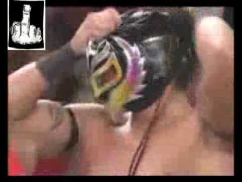 Rey Mysterio Hide His Ugly Face