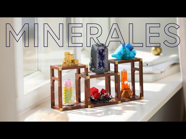 Vídeo relacionado con LEGO Ideas Colección de Minerales - Kit de Maquetas para Adultos con Elementos de Cristal Inc. Amatista, Flourita y Cuarzo Mandarina y 3 Soportes - Regalo DIY para la Decoración del Hogar 21362
