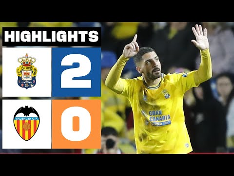 UD LAS PALMAS 2 - 0 VALENCIA CF | HIGHLIGHTS LALIGA EA SPORTS