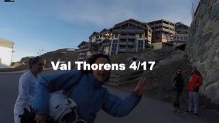 Ski Val Thorens Avril 2017..