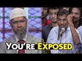 Heated Clash Malaysian Sparks Fight With Dr Zakir Naik In Shocking Debate