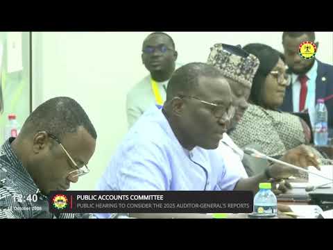 LIVE: Public Accounts Committee Sitting with NPA CEO Godwin Kudzo Tameklo - 15/10/26