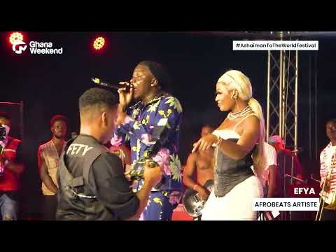 Mona 4Reall, D-Black and Efya performs at Stonebwoy's #AshaimanToTheWorldFestival