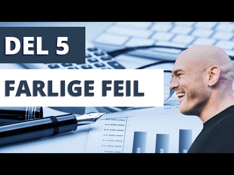 Del 5: Lær regnskap på kun én time [Farlige og ufarlige feil]