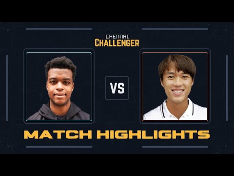 Giovanni Mpetshi Perricard vs Nam Ji-sung ATP Tennis Challenger Chennai 2023