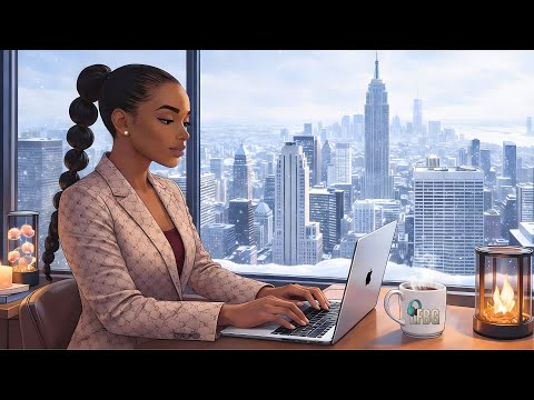 Peaceful Productivity Lofi ✨| Jazz & Neo-Soul Instrumentals for Relaxed Focus 24/7 🫶🏾