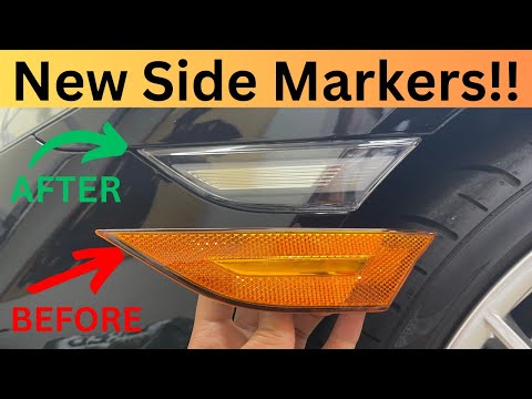 Side Marker Install/Replacement for Porsche 718 Cayman