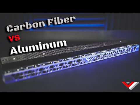 Carbon fiber VS Aluminum X beam