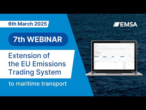 7th webinar on the extension of the EU ETS to the maritime transport sector