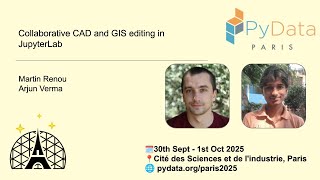 Collaborative GIS editing in JupyterLab