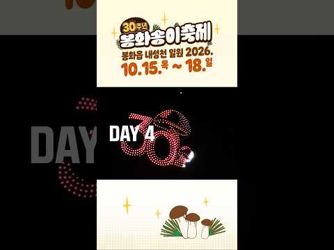 2026 #봉화송이축제 DAY4 ❗