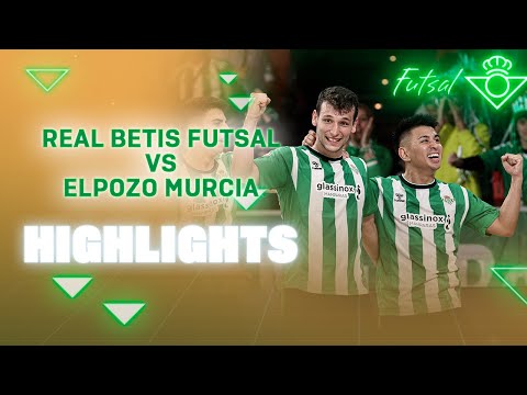 ¡Enorme victoria ante ElPozo Murcia! 💪🏼💚 | HIGHLIGHTS | Real Betis FUTSAL