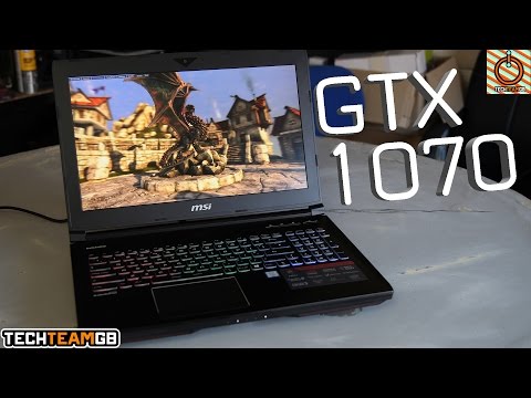 MSI GT62VR GTX 1070 4K Gaming Laptop Review