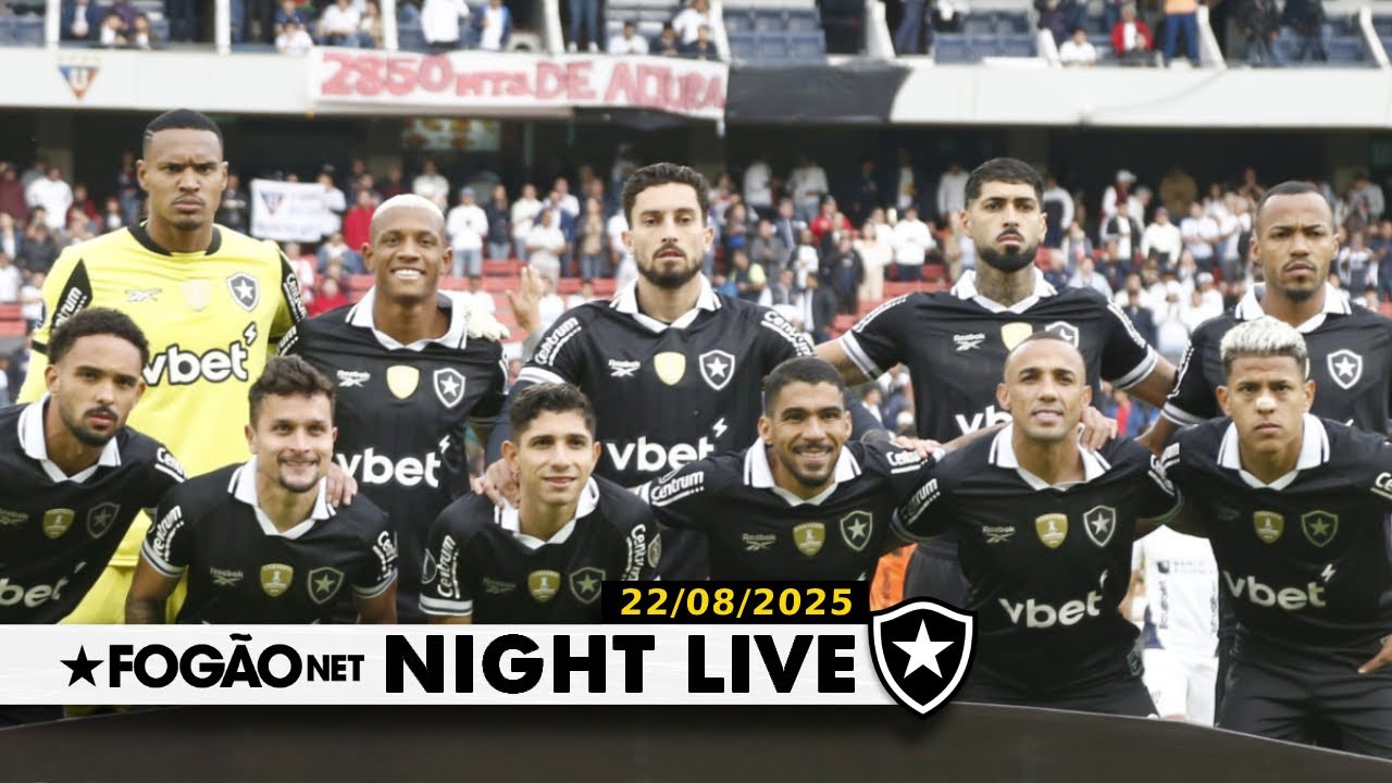 NIGHT LIVE | O Botafogo consegue ficar no G4 do Brasileirão e ser campeão da Copa do Brasil?