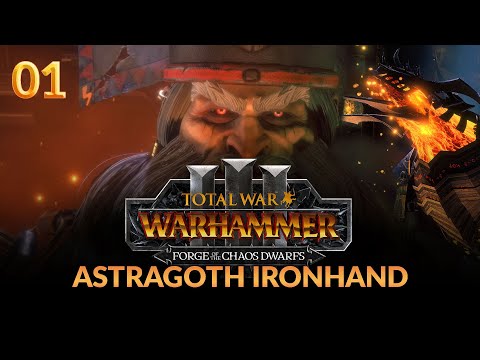Astragoth Let's Play EP01 | THE HIGH PRIEST OF HASHUT - Total War: Warhammer 3 (Chaos Dwarfs DLC)